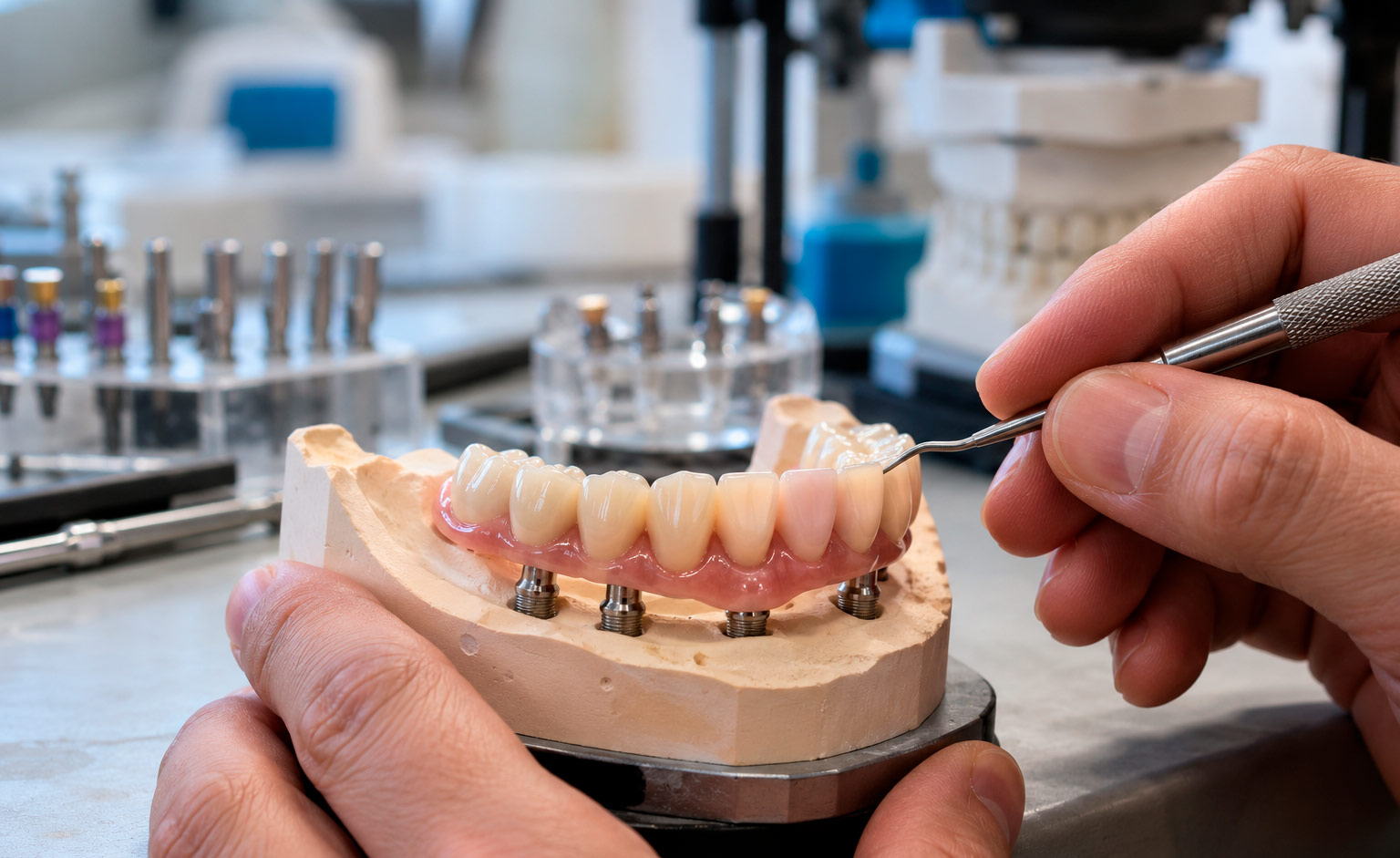 Prótesis sobre implantes: qué necesita el laboratorio para conseguir un buen ajuste